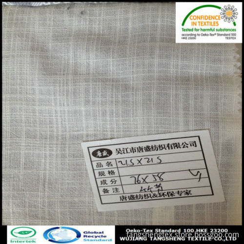 100% bamboo fiber slubbed fabric,21S slubbed fabric, pure bamboo fiber fabric for shirt